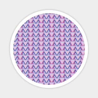 Triangle Pastel Pattern Magnet